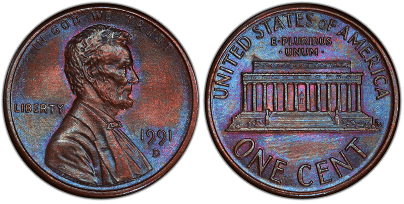 1991 Lincoln Cent