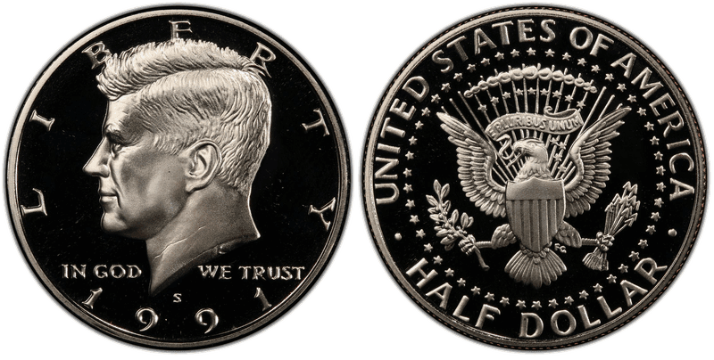 1991 (S) Proof Kennedy Half Dollar