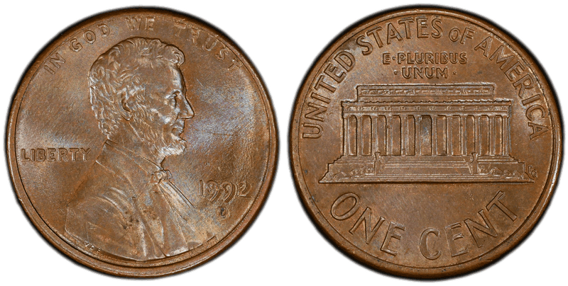 1992 Lincoln Cent