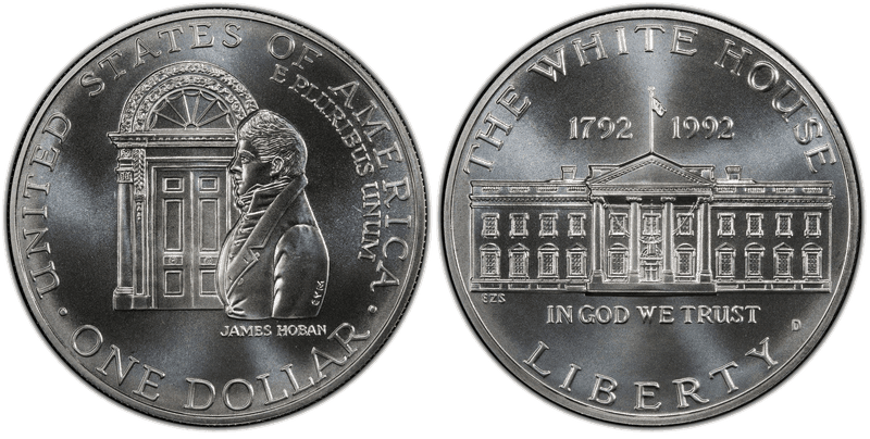 1992 White House 200th Anniversary Commemorative Dollar