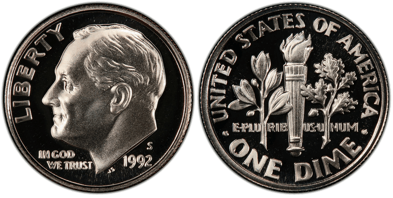 1992 (S) Proof Roosevelt Dime
