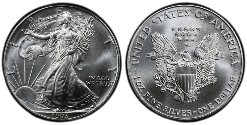 1993 (P) American Silver Eagle