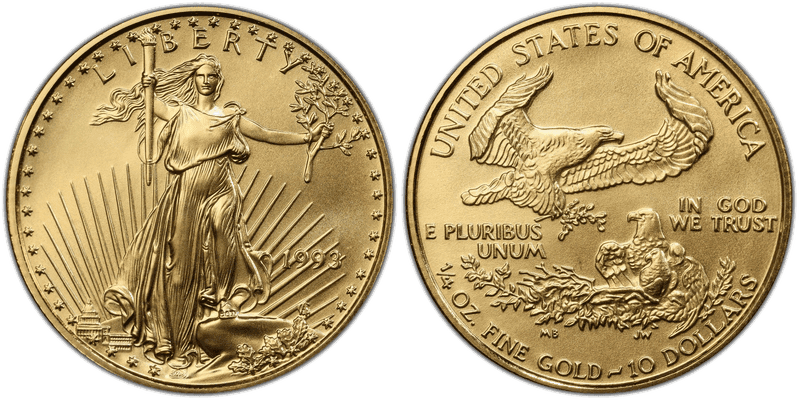 1993 American Eagle Ten Dollar Gold