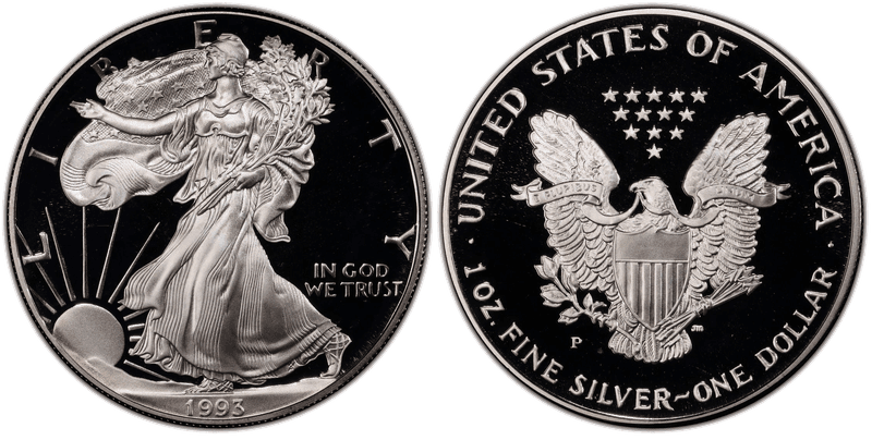1993 American Silver Eagle