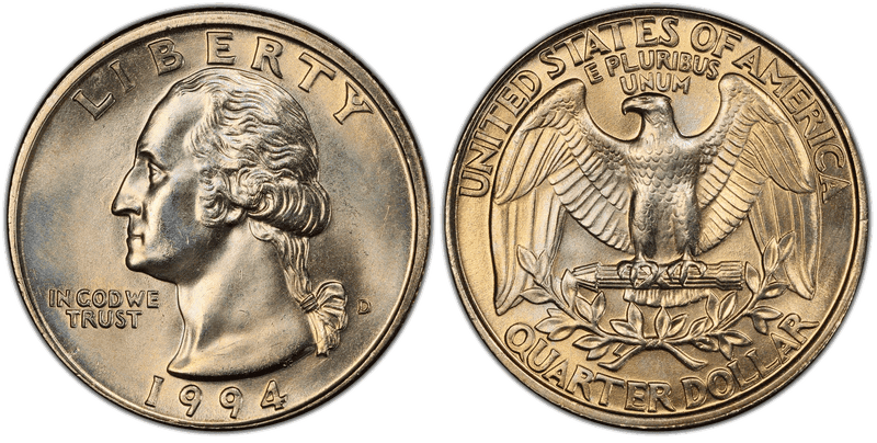 1994 Washington Quarter