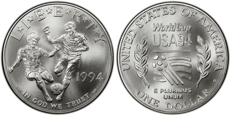 1994 World Cup Tournament Commemorative Dollar