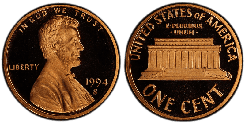 1994 (S) Proof Lincoln Memorial Cent
