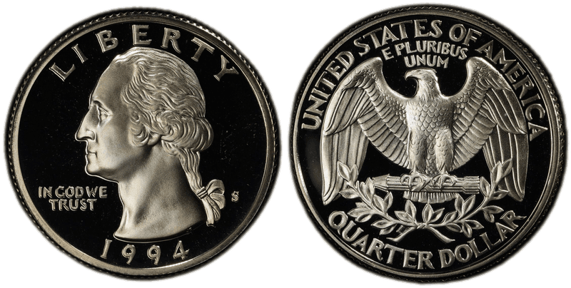 1994 (S) Proof Silver Washington Quarter