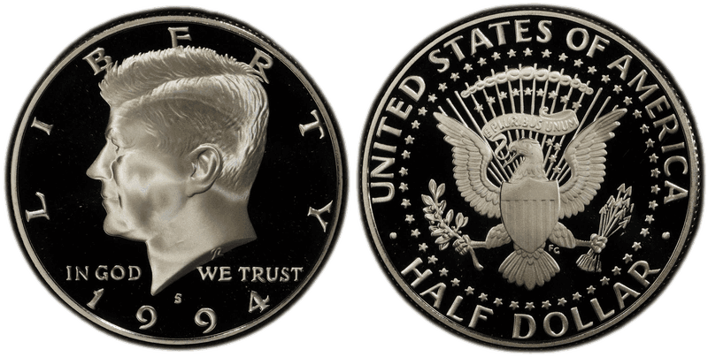1994 (S) Proof Silver Kennedy Half Dollar