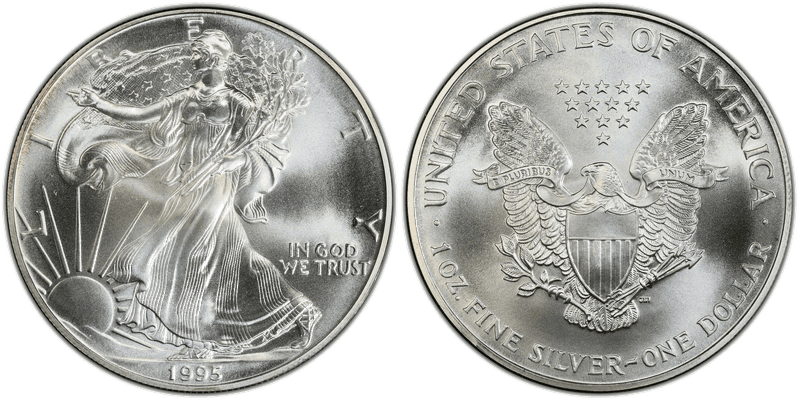 1995 (P) American Silver Eagle