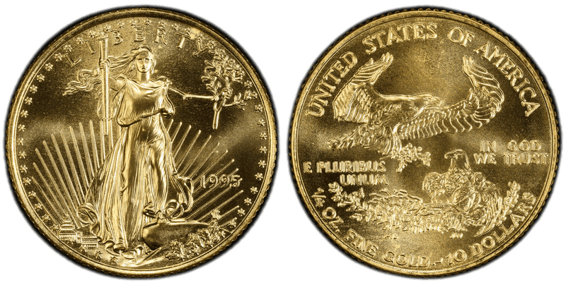 1995 American Eagle Ten Dollar Gold