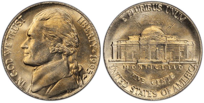 1995 (P) Jefferson Nickel