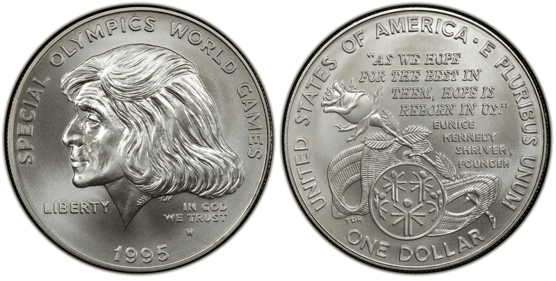 1995 Special Olympics World Games Commemorative Dollar