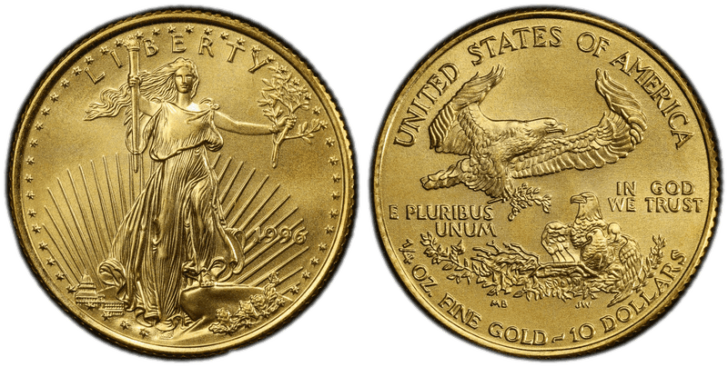 1996 American Eagle Ten Dollar Gold