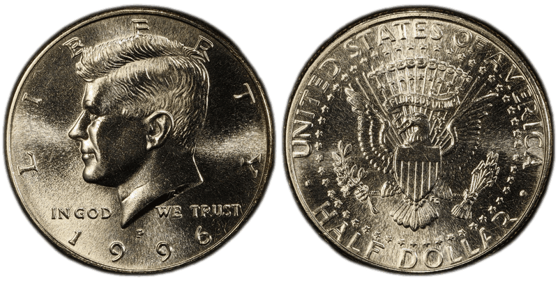 1996 (P) Kennedy Half Dollar