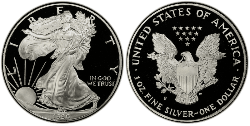 1996 American Silver Eagle