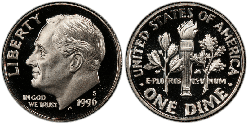 1996 (S) Proof Roosevelt Dime