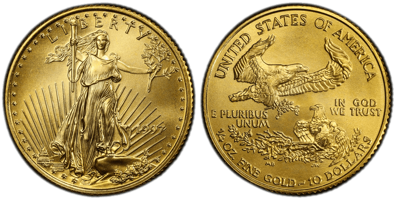 1997 American Eagle Ten Dollar Gold