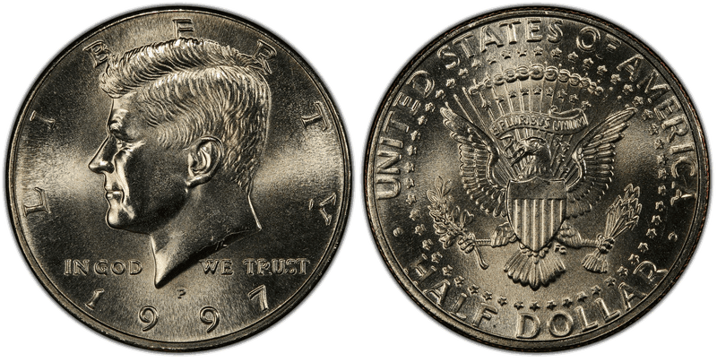 1997 (P) Kennedy Half Dollar