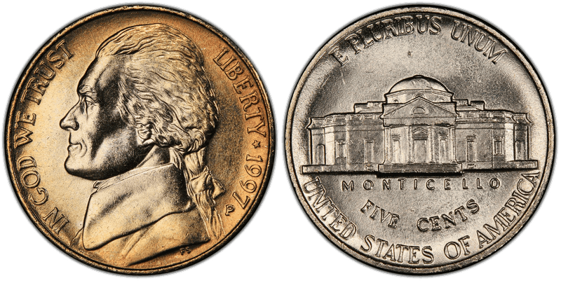 1997 (P) Jefferson Nickel