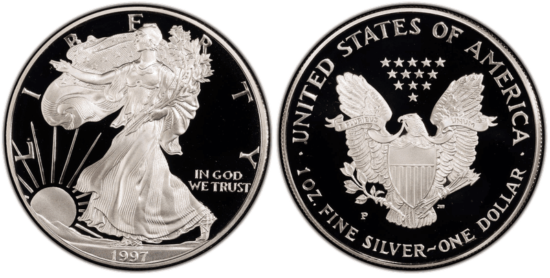 1997 American Silver Eagle