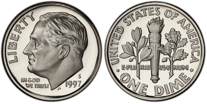 1997 (S) Proof Roosevelt Dime