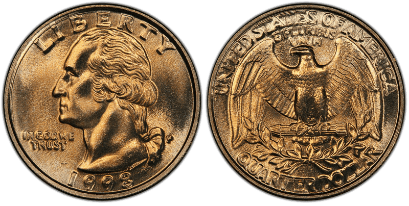 1998 (P) Washington Quarter