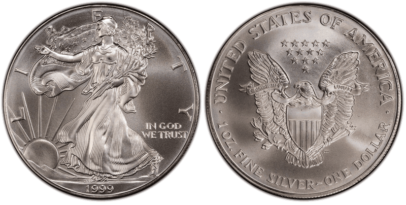 1999 (P) American Silver Eagle