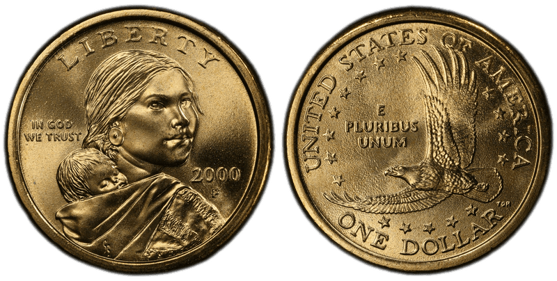 Sacagawea & Native American Dollars 2000 to Date
