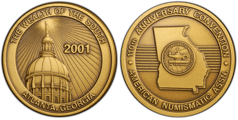 2001 Bronze Medal 110th A.N.A. Convention
