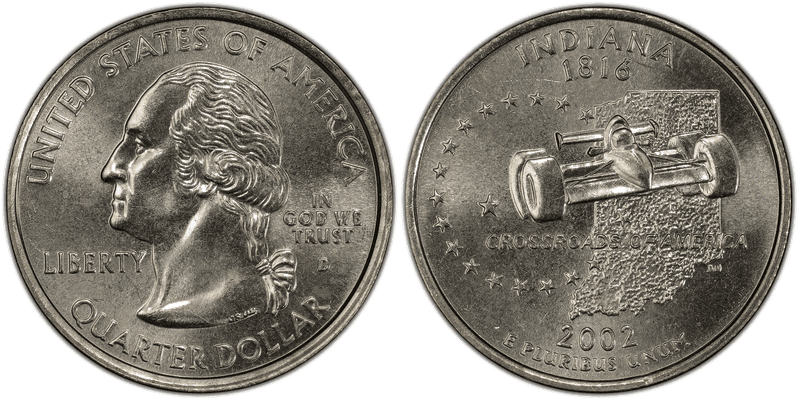 2002 State Washington Quarter