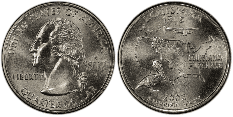 2002 (P) Louisiana State Quarter