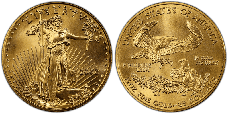 2003 American Eagle Twenty Five Dollar Gold