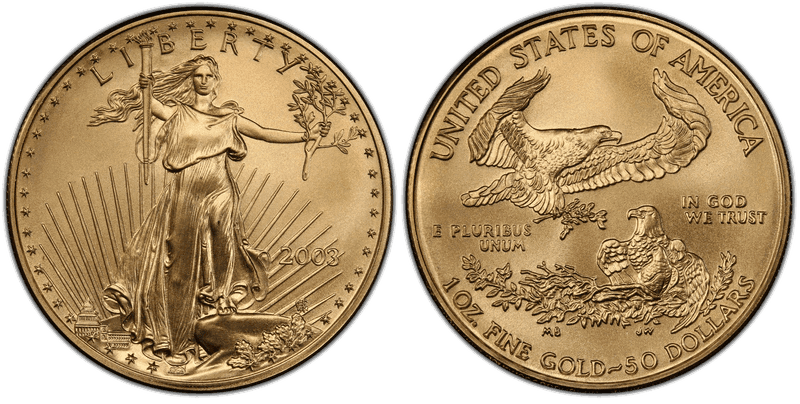 2003 American Eagle Fifty Dollar Gold