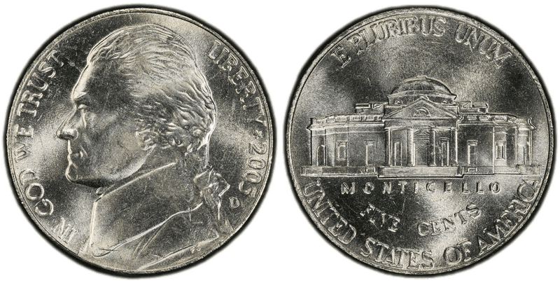 2003 Jefferson Nickel