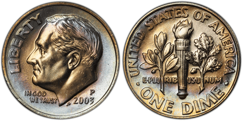 2003 (P) Roosevelt Dime
