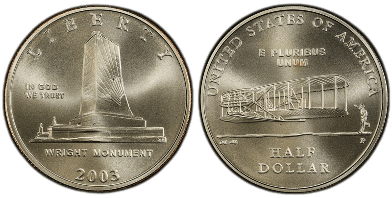 2003 First Flight Centennial Commemorative Half Dollar