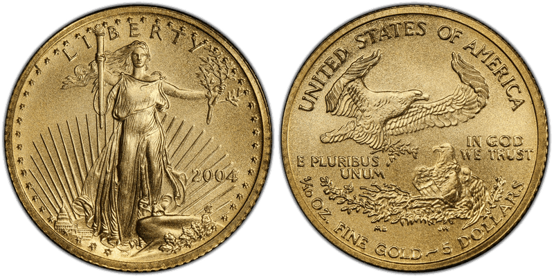 2004 American Eagle Five Dollar Gold