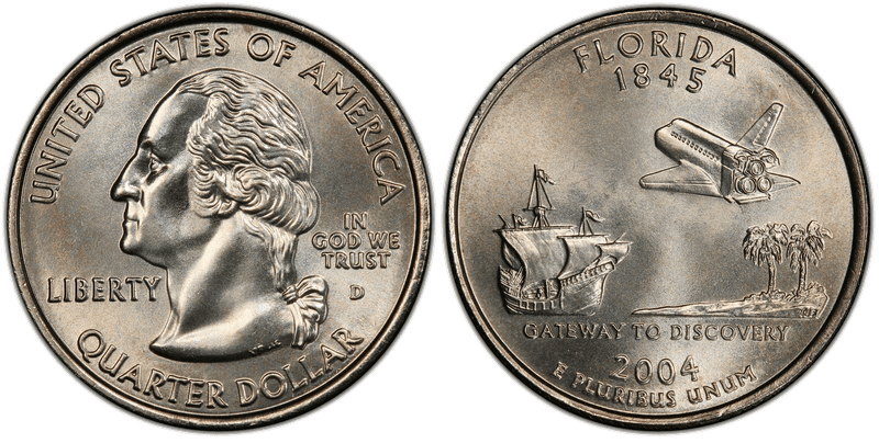 2004 State Washington Quarter