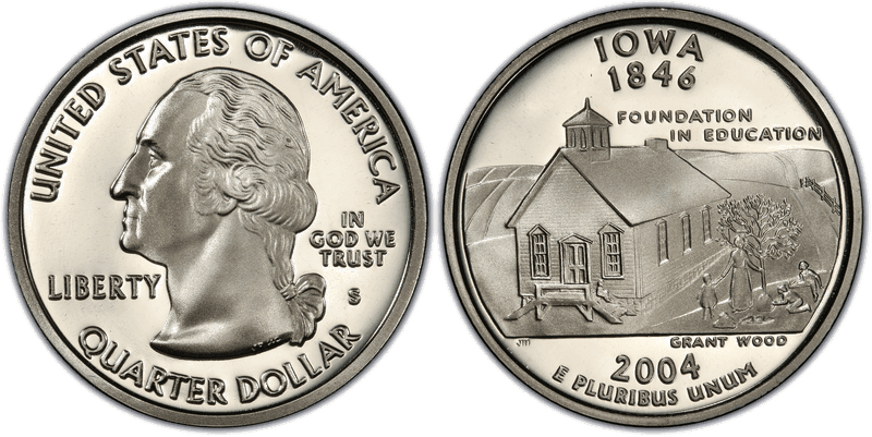 2004 (S) Proof Iowa State Quarter