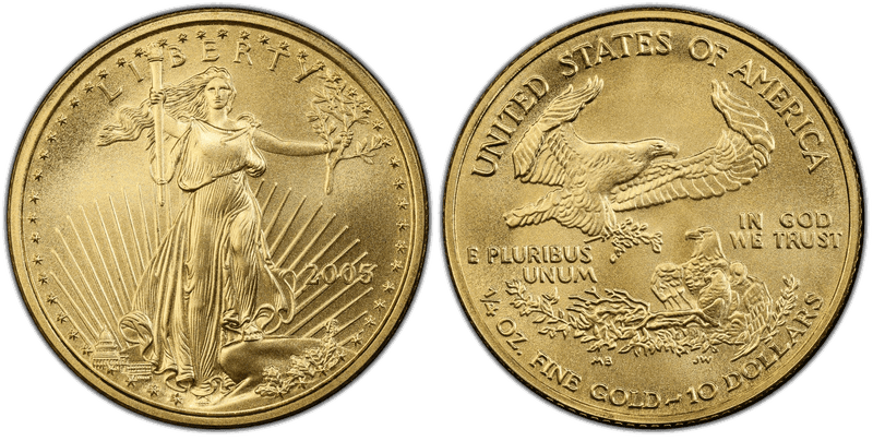 2005 American Eagle Ten Dollar Gold