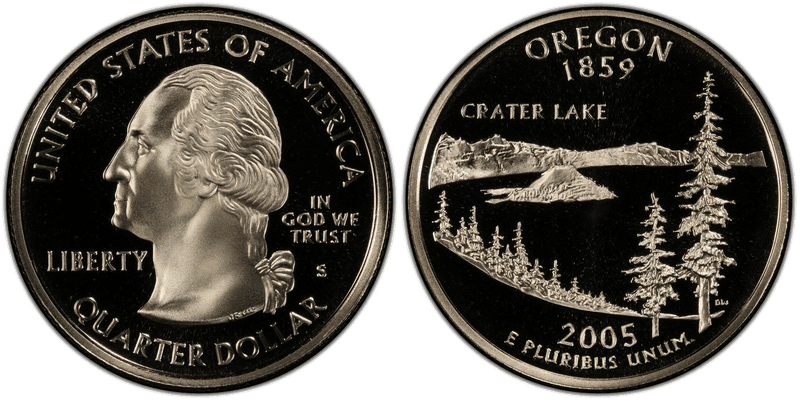 2005 (S) Proof Oregon State Quarter