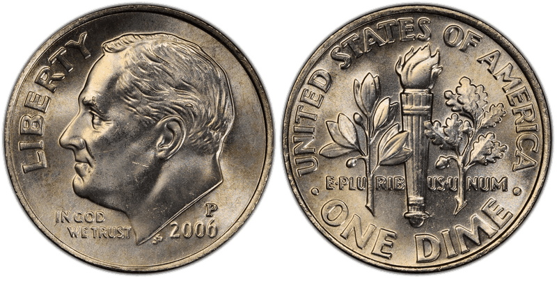 2006 (P) Roosevelt Dime