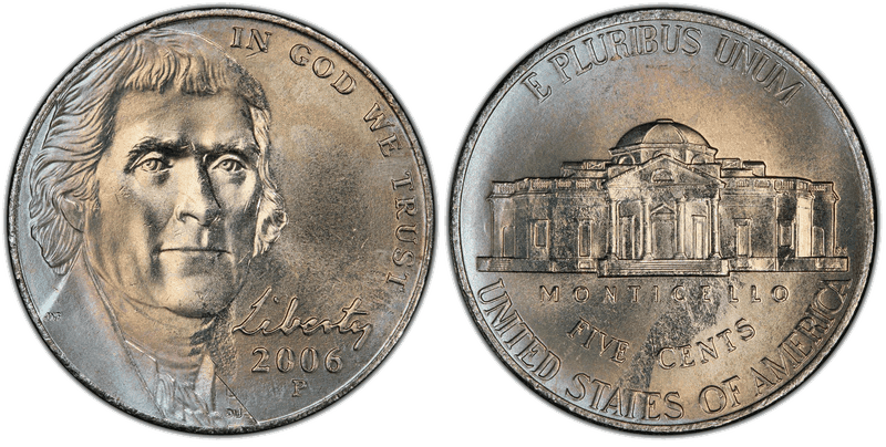 2006 (P) Jefferson Nickel