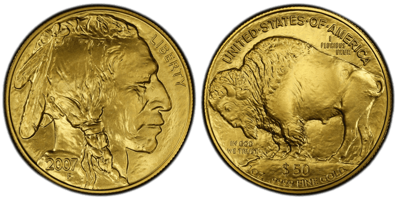 2007 American Buffalo Gold Fifty Dollar