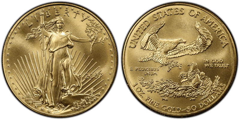 2007 American Eagle Fifty Dollar Gold