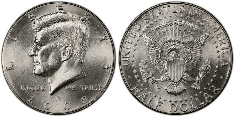 2008 Kennedy Half Dollar