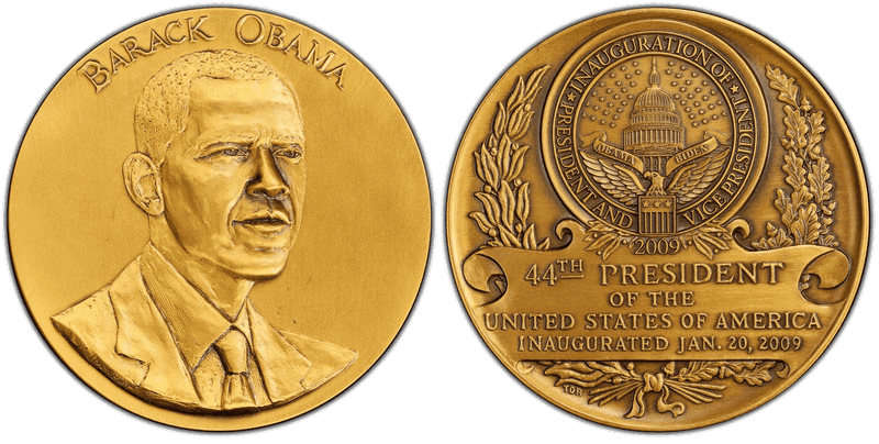 2009 Bronze Medal Barack Obama Inauguration Medalcraft Mint