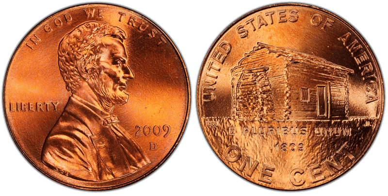 Lincoln Bicentennial Cents 2009