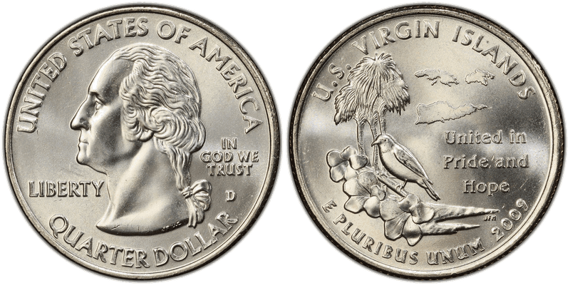 2009 (D) U.S. Virgin Islands Quarter